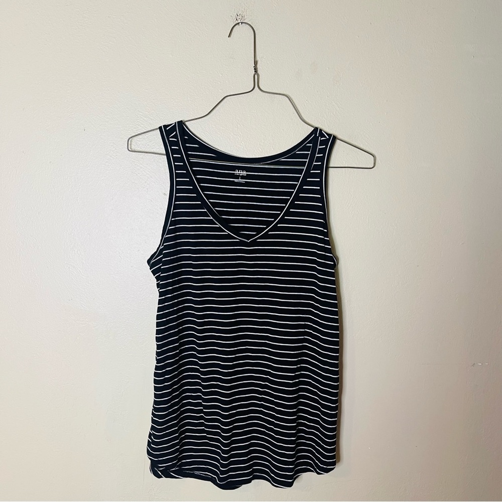 Striped Knit Tank Top